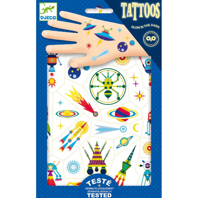 Tattoos ruimte - Glow in the dark