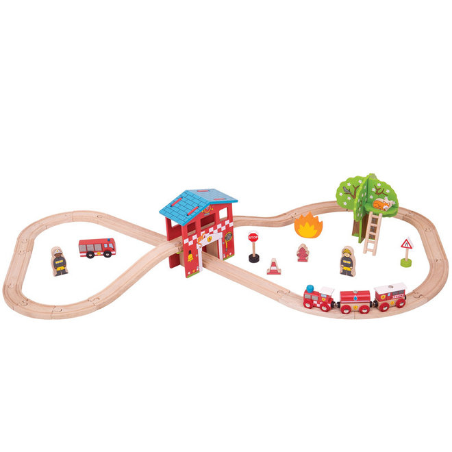 Brandweer treinset