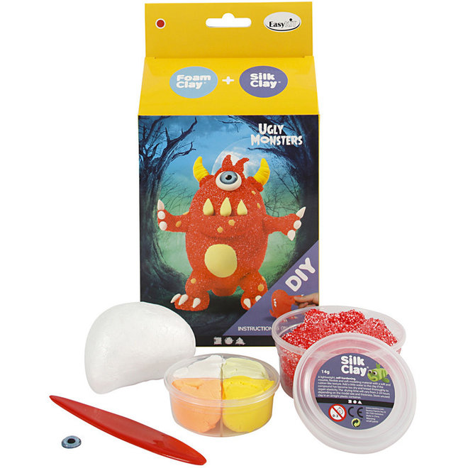 Monster kleien (rood)