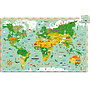 Djeco puzzel 200 stukjes - Reis rond de wereld