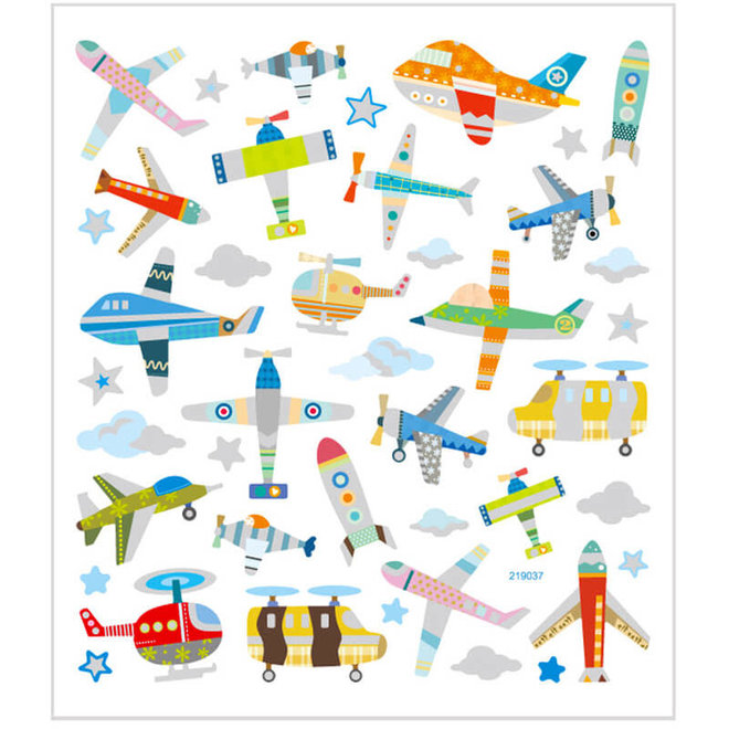 Stickers vliegtuigen