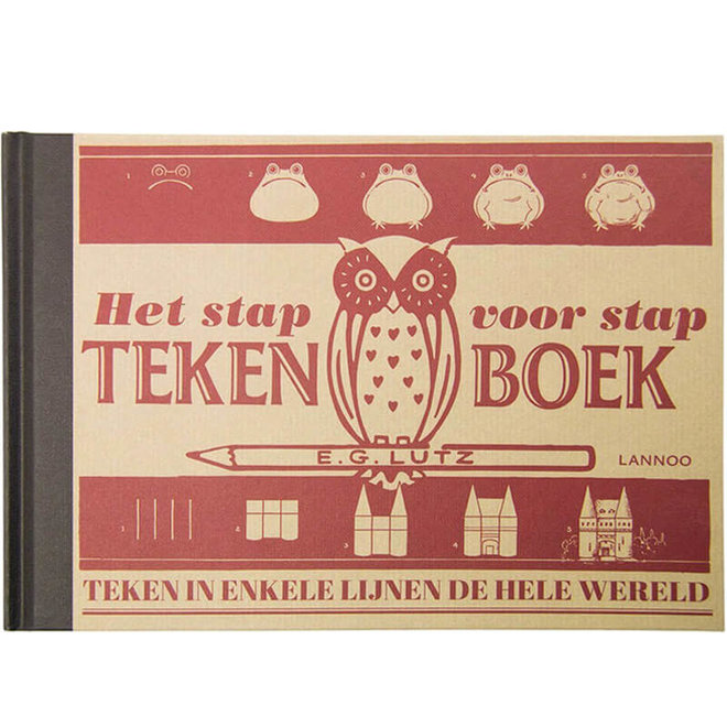 Het stap voor stap tekenboek