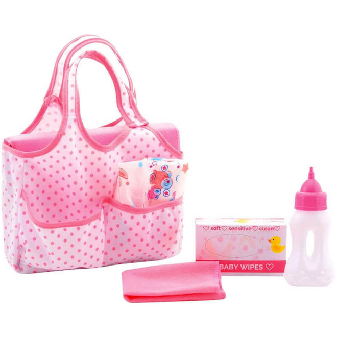 Luiertas met accessoires