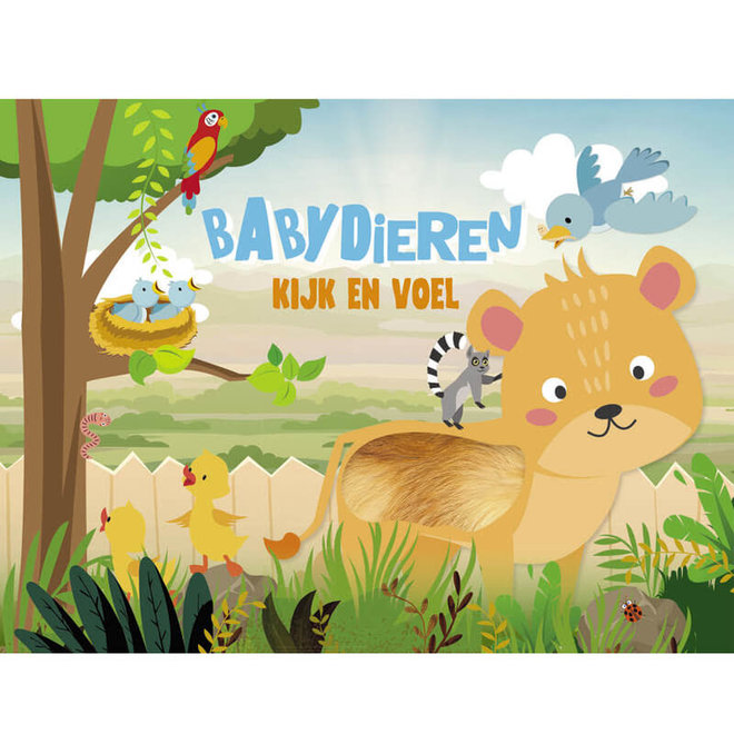 Kijk en voel­ - Babydieren