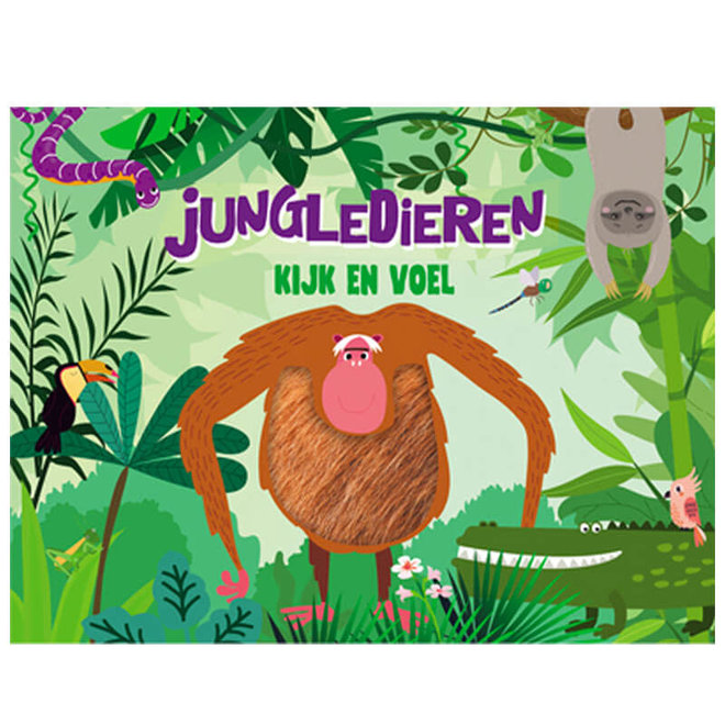 Kijk en voel ­- Jungledieren
