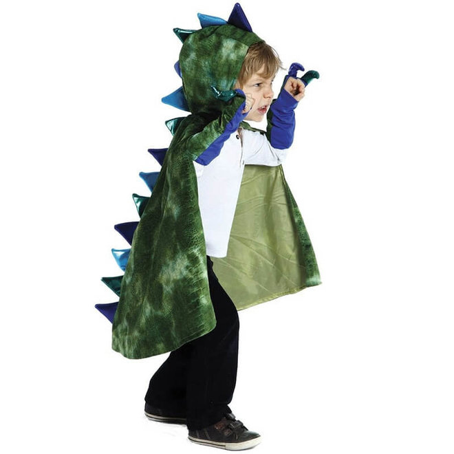 Draken cape met klauwen (5-6 jaar)