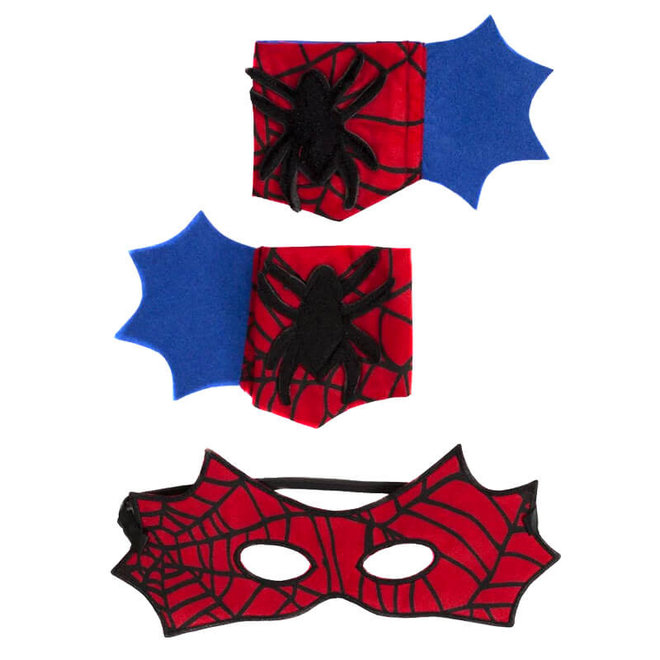 Spiderman cape set (3-4 jaar)