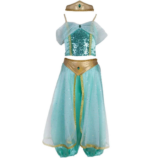 Verkleedset prinses Jasmine (5-6 jaar)