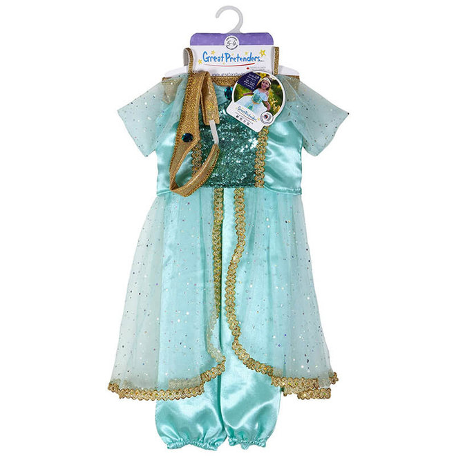 Verkleedset prinses Jasmine (5-6 jaar)