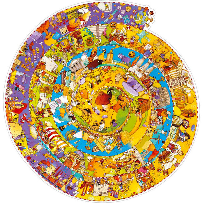 Puzzel 350 stukjes - Geschiedenis