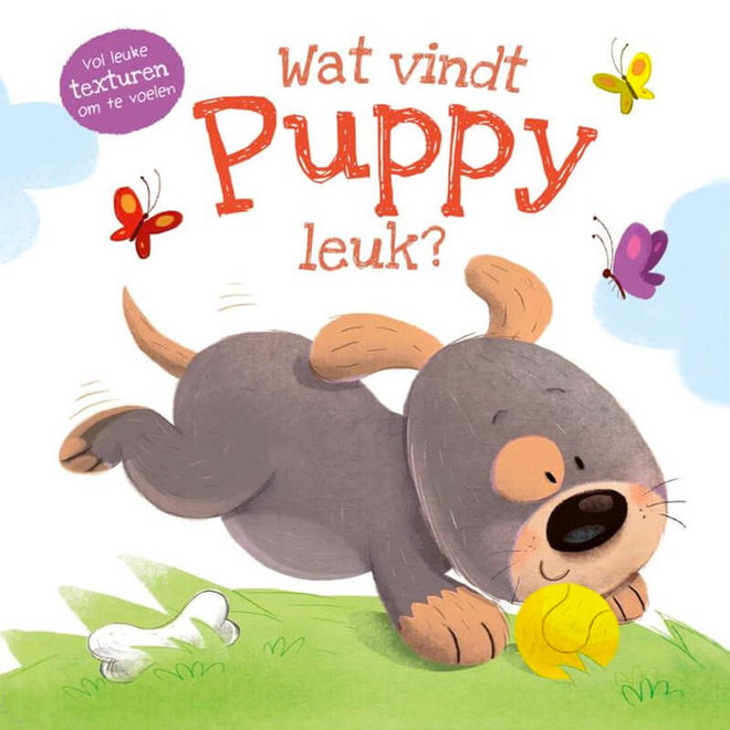 Wat vindt puppy leuk? - Voelboekje