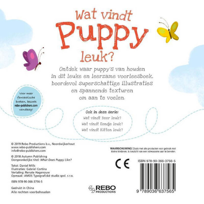 Wat vindt puppy leuk? - Voelboekje