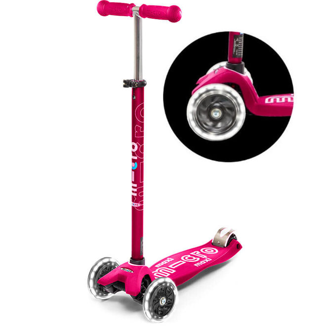 Maxi LED roze (5-12 jaar)