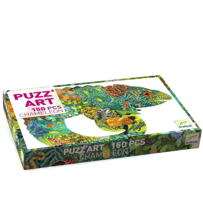 Djeco Puzzel 150 stukjes - Kameleon