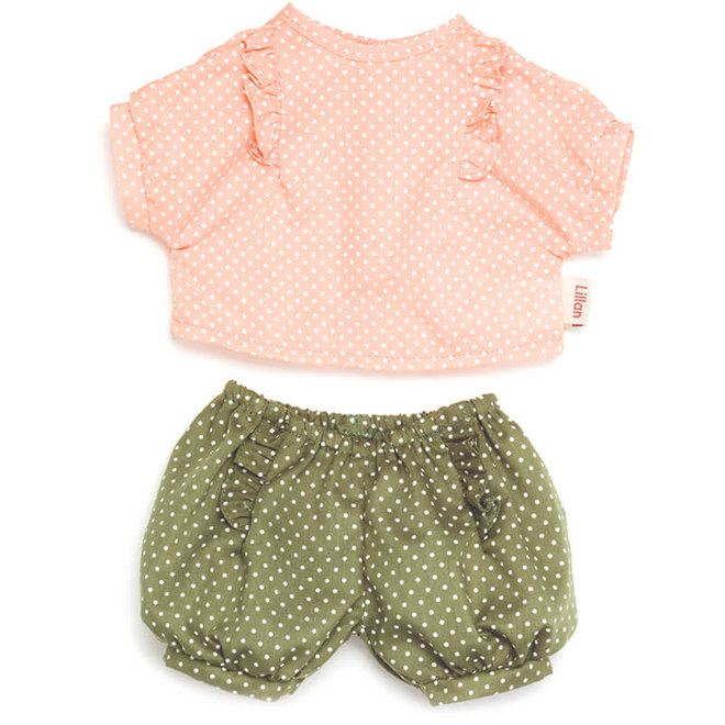 Poppenkleding shirt & broek (voor pop 36cm)