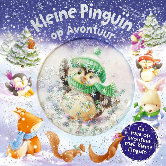 Kleine Pinguïn op Avontuur (met glitters)