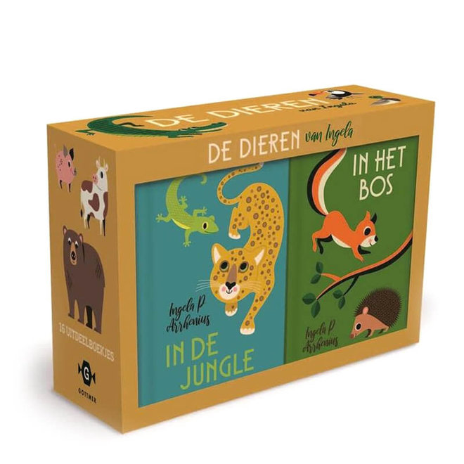 Dieren van Ingela uitdeelboekjes