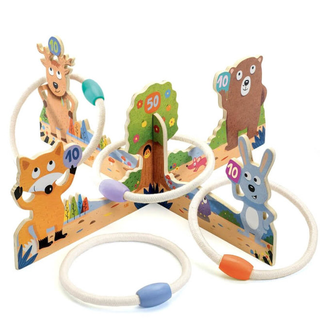 Ringen werpspel bos 4+