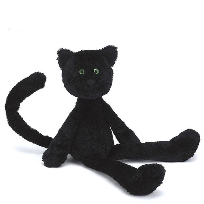 Jellycat Zwarte Kat 'Casper Cat'