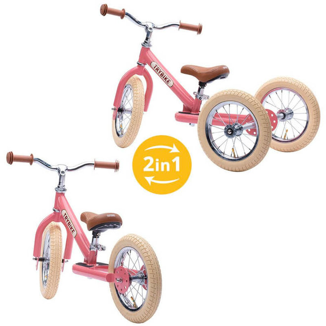 Trybike 2-in-1 Roze