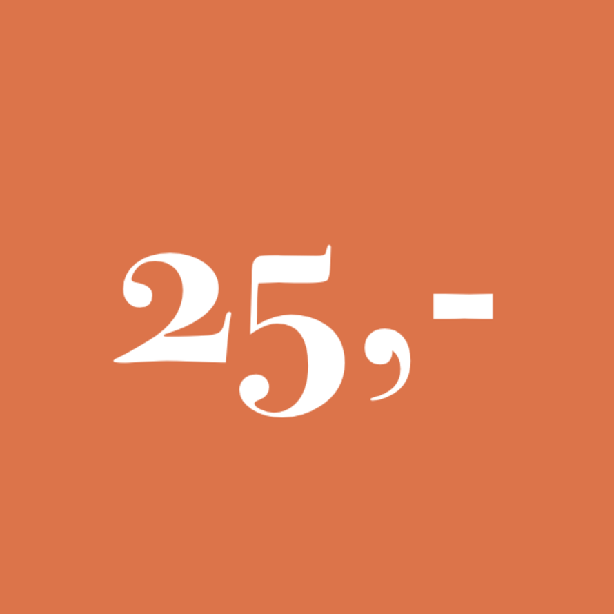 Tot 25,-