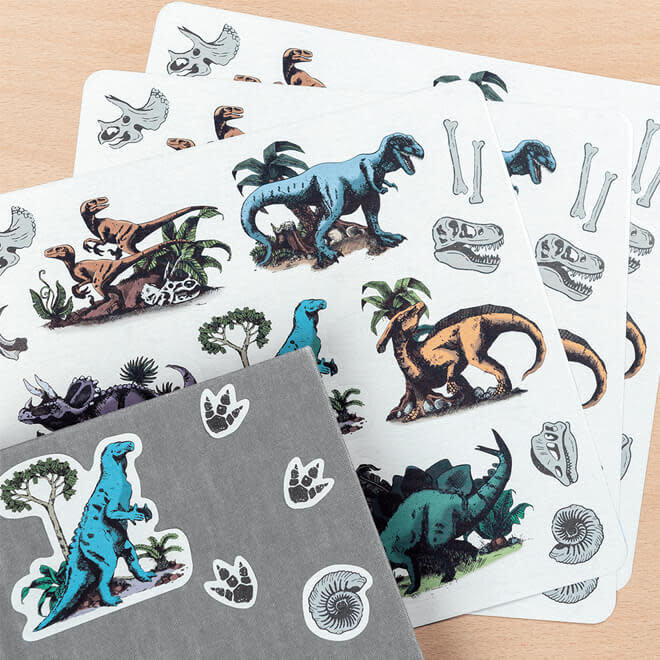 Grote stickers dino's