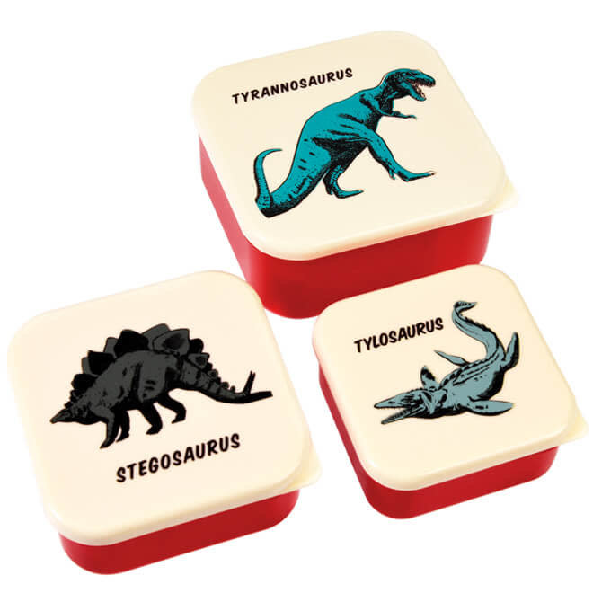 Rex London Snackdoosjes set dinosauriërs