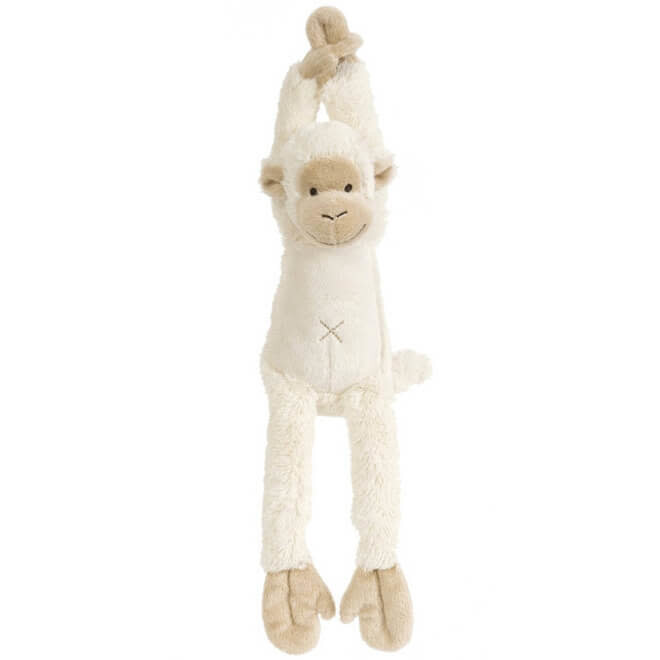 Muziekknuffel witte aap