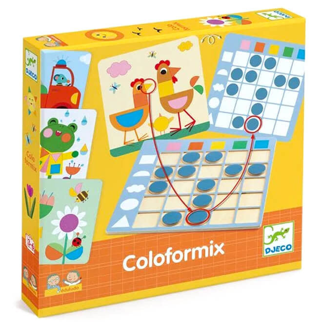 Djeco Kleuren en vormen spel 'Coloformix'