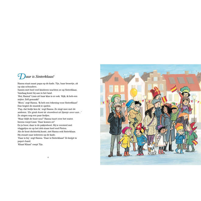 Daar is Sinterklaas!