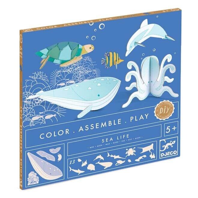 Kleur, bouw & speel zee 5+