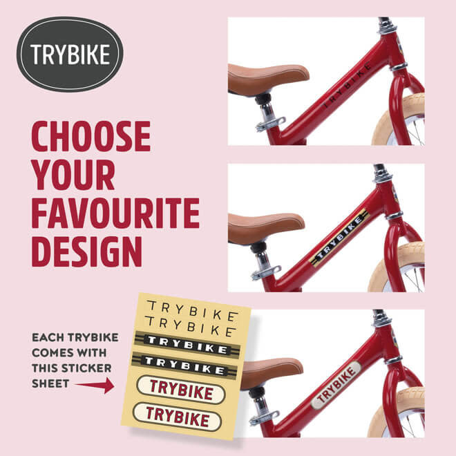 Trybike 2-in-1 Rood