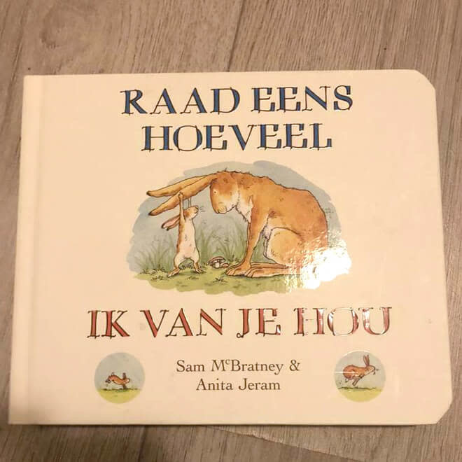 Raad eens hoeveel ik van je hou - Luxe kartonboek