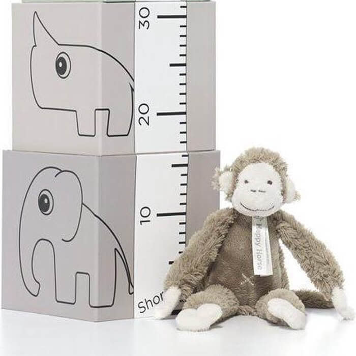 Happy Horse Knuffel Aap | Monkey | Bruin (32cm) - Speelgoedwinkel