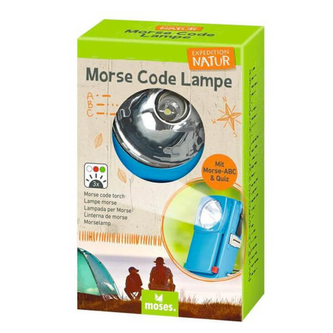 Morse Code Lamp - Expeditie Natuur