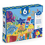 Djeco Knutseldoos 6 Activiteiten - Zee