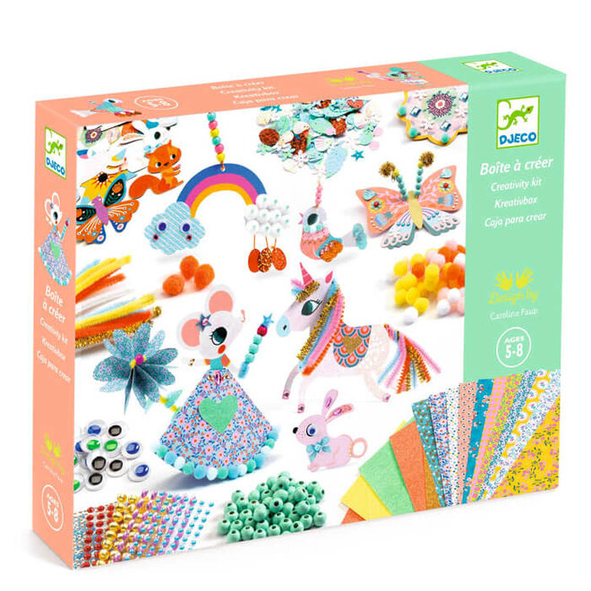 Knutseldoos regenboog 5+