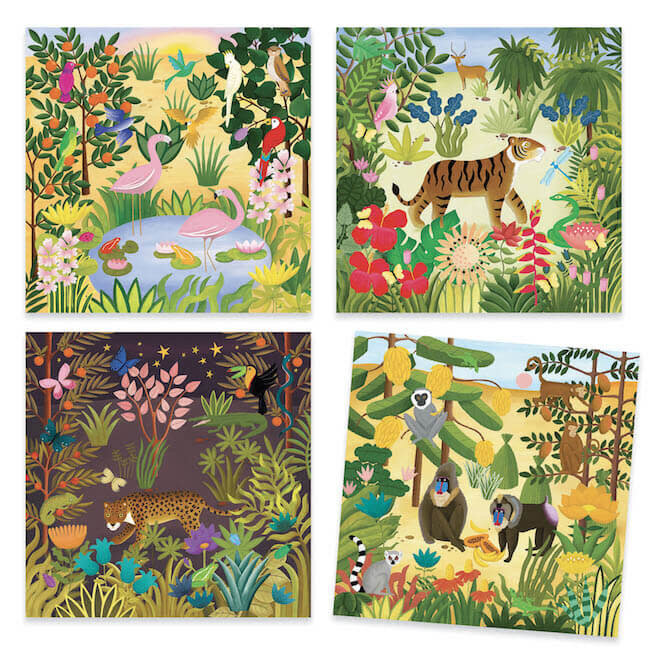 Krasplaatjes - Inspiratie Rousseau 5+