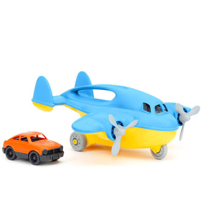 Green Toys Vrachtvliegtuig met auto