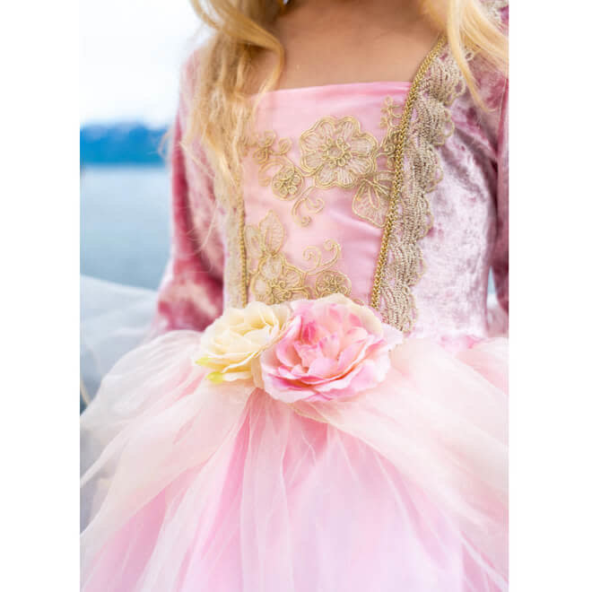 Prinsessenjurk Pink Rose (5-7 jaar)