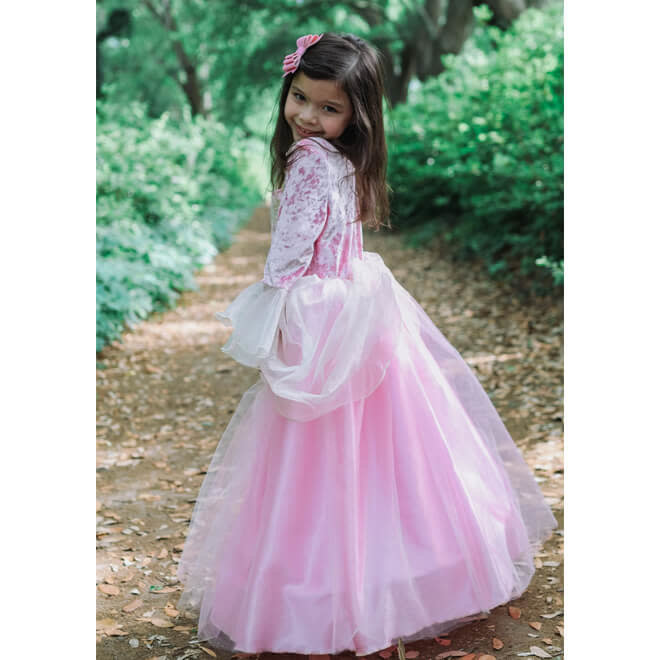 Prinsessenjurk Pink Rose (5-7 jaar)