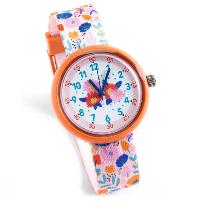 Horloge bloemen