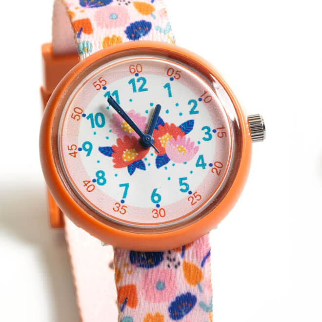 Djeco Horloge Bloemen