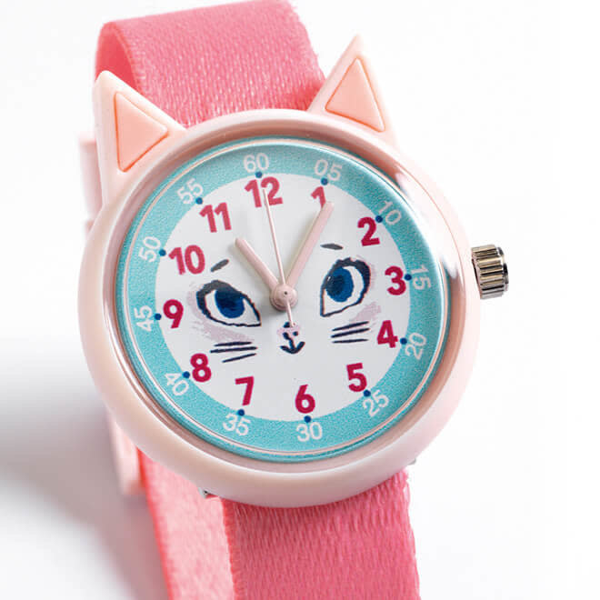 Djeco Horloge Kat