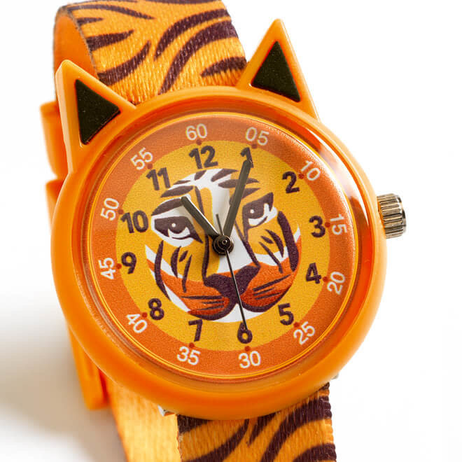 Djeco Horloge Tijger