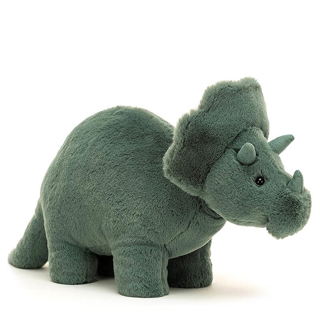 Jellycat Fossilly Triceratops Medium