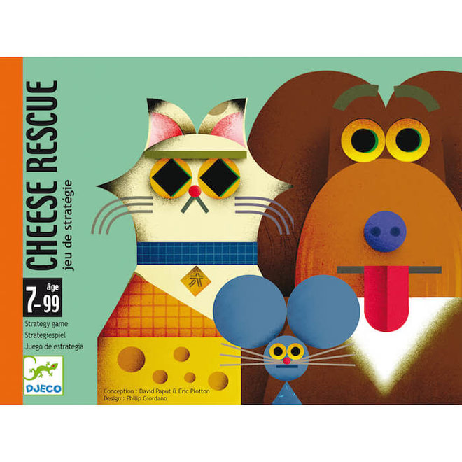 Djeco Kaartspel Cheese Rescue