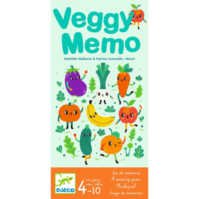 Memory spel groente & fruit 4+