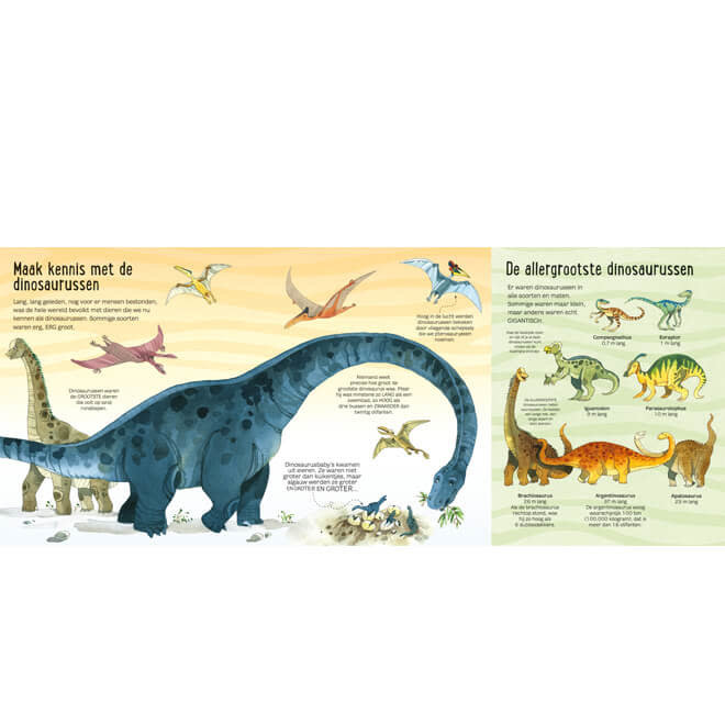 Het grote boek over dinosaurussen
