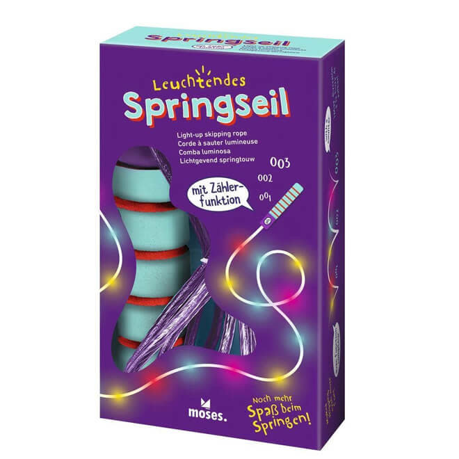 Hoogland Bengelen Strak Springtouw met LED licht en teller | Gratis cadeauverpakking! - De  Speelgoedwinkel